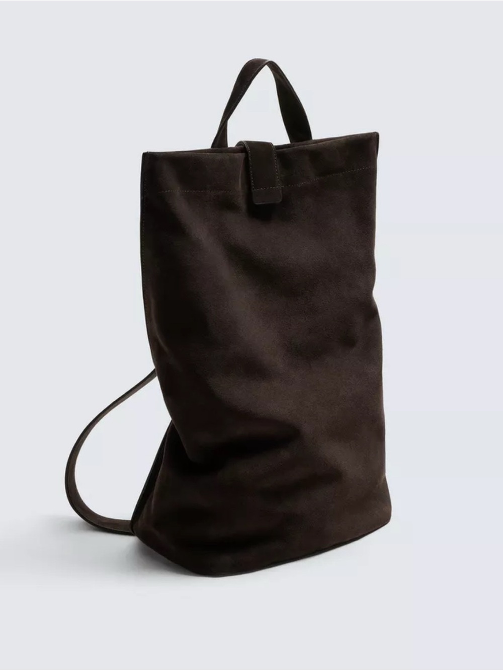 Zara leather backpack‎